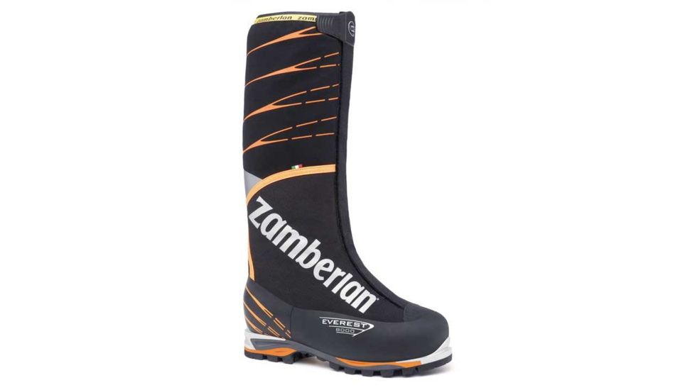 Zamberlan 8000 Everest Evo RR Mountaineering Boot - Men's, Black/Orange, 45 EU / 10.5 US 8000BO size 45 / 10H