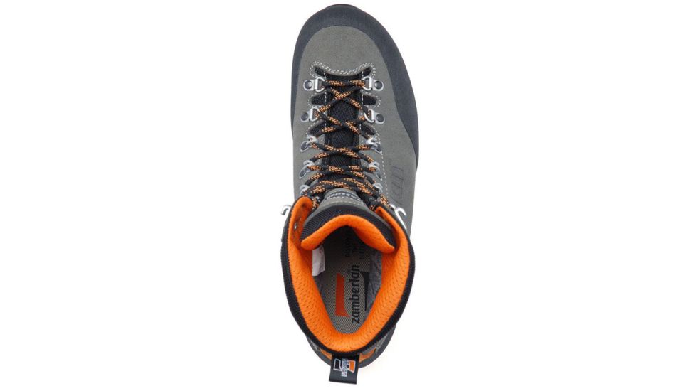Zamberlan Baltoro GTX RR Mountaineering Boots - Mens, Graphite/Orange, Medium, 8, 1000GOM-Medium-8