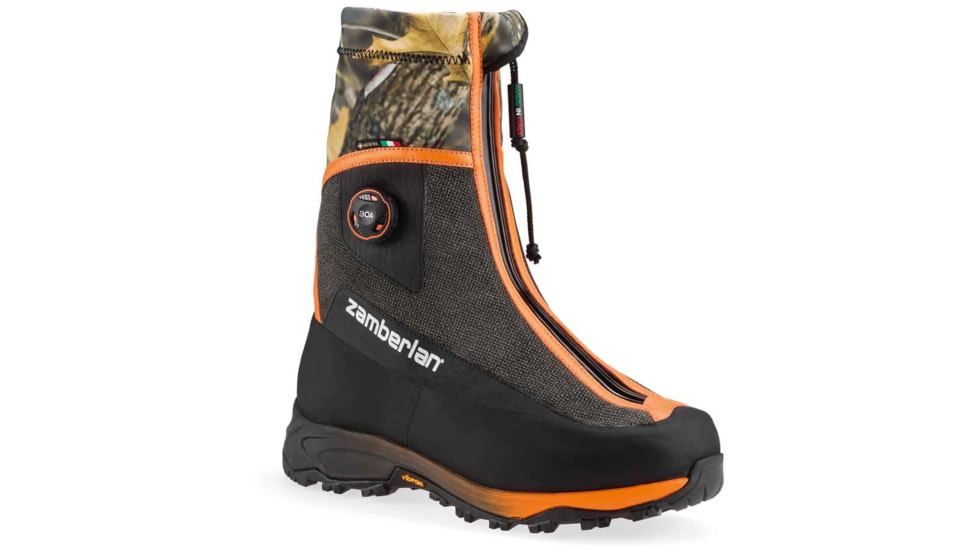 Zamberlan Polar Hunter GTX RR Boa Hiking Shoes - Mens, Black/Camo, 9 US, Medium, 3031BCM-43-9