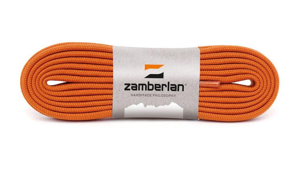 Zamberlan Replacement Flat Boot Laces, Orange, 135 cm, LACEFT-ORG-135