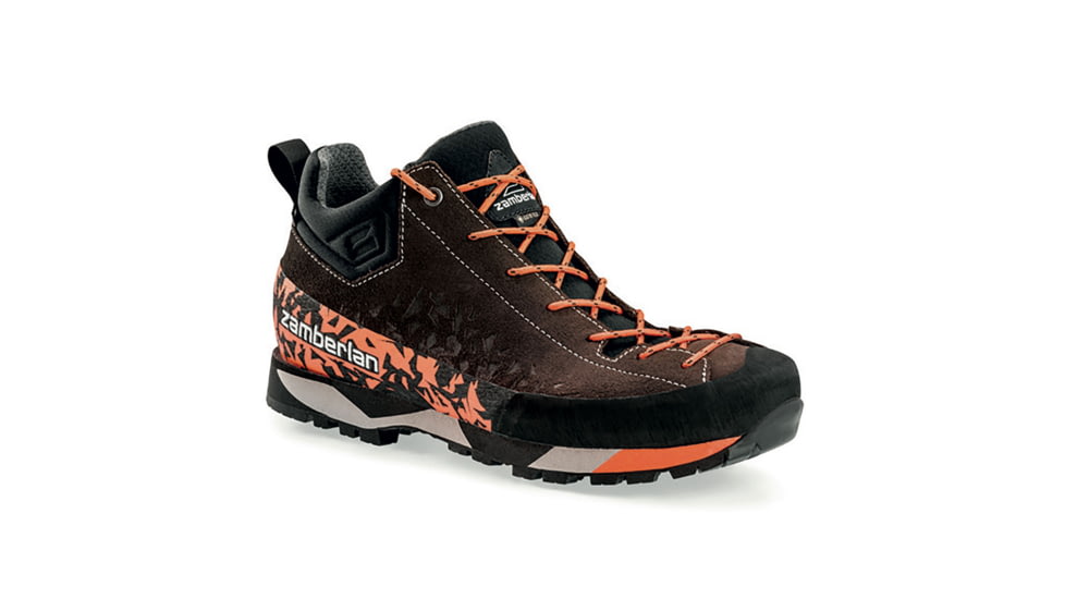 Zamberlan Salathe GTX RR Hiking Shoes - Mens, Brown/Orange, 11, 0215BOM-45.5-11