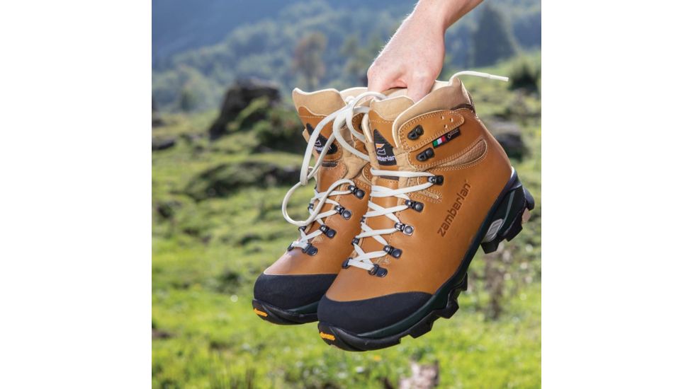 Zamberlan Vioz Lux GTX RR Backpacking Boots - Womens, Waxed Camel, Medium, 10, 1996CMW-Medium-10