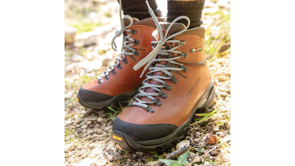 Zamberlan Vioz Lux GTX RR Backpacking Shoes - Mens, Wide, Waxed Brick, 8, 1996WBM-W-42-8