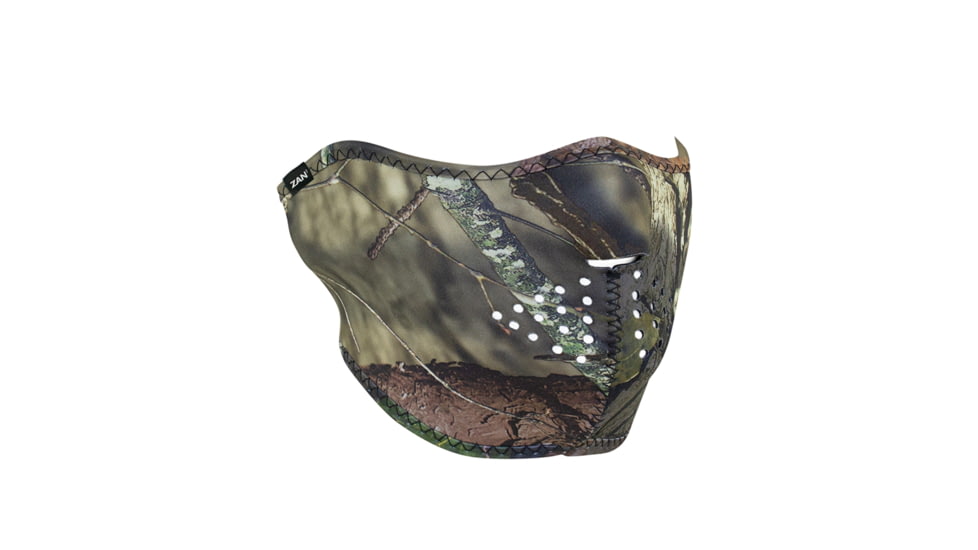 Zan Headgear Neoprene Half Face Mask, Mossy Oak Break-up Country - WNFM270H