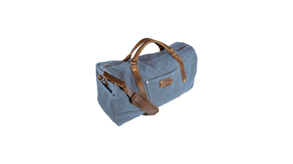 ZB Savoy Wax Canvas Weekender Bag, State Blue WX18002BLU