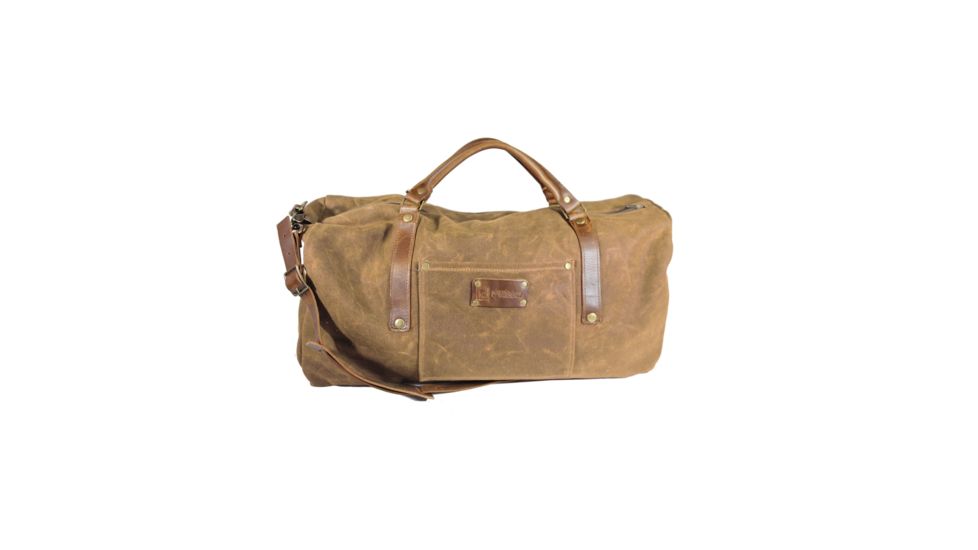 ZB Savoy Wax Canvas Weekender Bag, Tan WX18002TAN