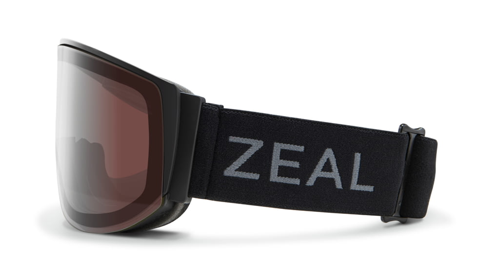 Zeal Optics Beacon Goggles, Automatic Grey-Base Polarized Lens, Dark Night Frame, Medium, 11768