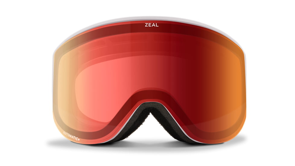 Zeal Optics Beacon Goggles, Automatic Rose-Base Polarized Lens, Fog Frame, Medium, 11888