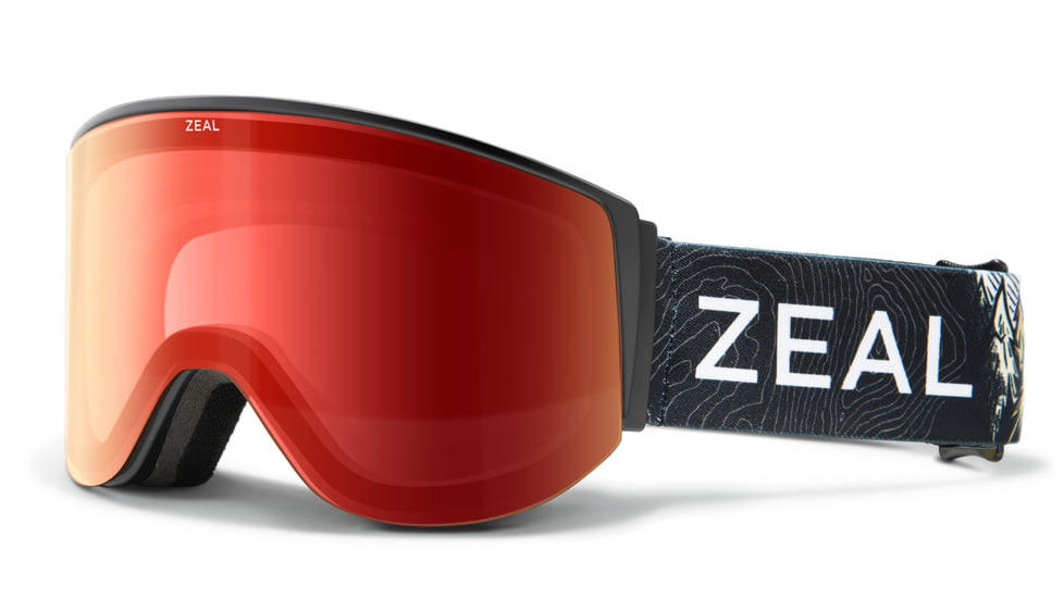 Zeal Optics Beacon Goggles, Automatic Rose-Base Polarized Lens, John Fellows Frame, Medium, 11885