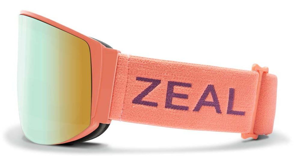 Zeal Optics Beacon Goggles, Coral/Alchemy Mirror, Medium, 12081