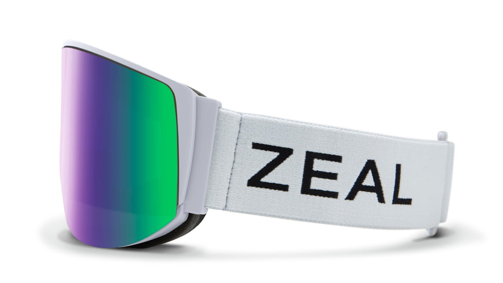 Zeal Optics Beacon Goggles, Jade Mirror Lens, Fog Frame, Medium, 11897