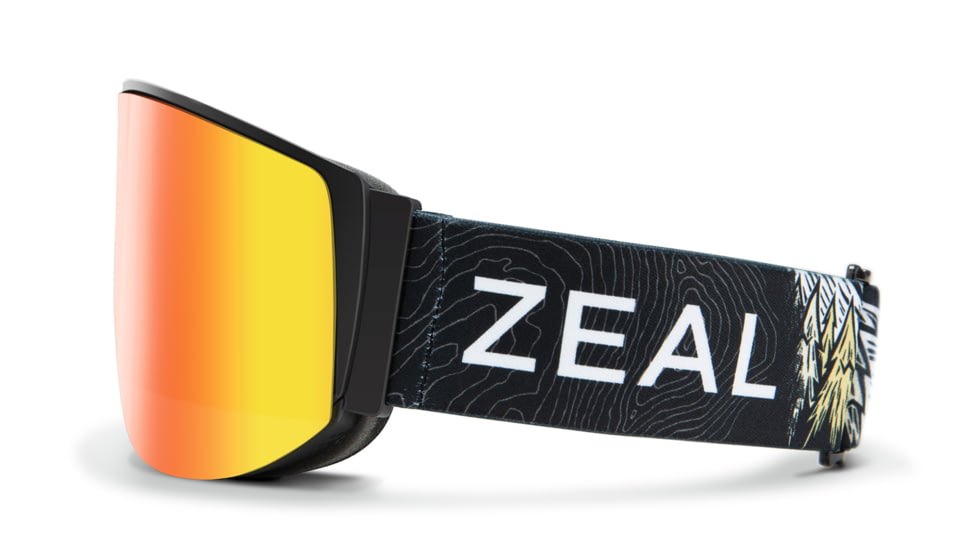 Zeal Optics Beacon Goggles, Phoenix Mirror Lens, John Fellows Frame, Medium, 11895
