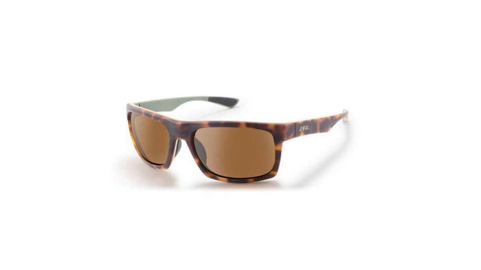 Zeal Optics Drifter Polarized Sunglasses, Matte Tortoise 11321