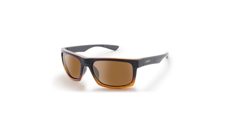 Zeal Optics Drifter Polarized Sunglasses, Torched Woodgrain 11322