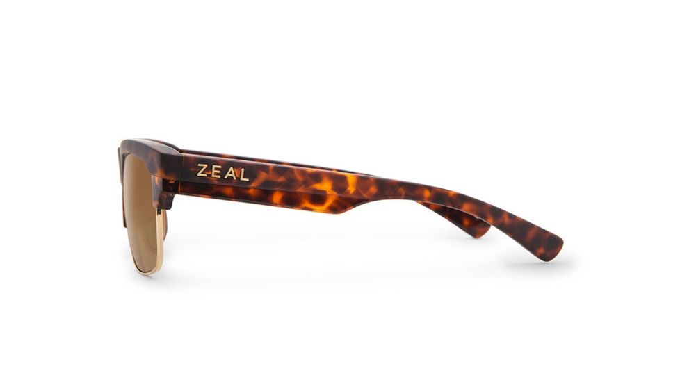 Zeal Optics Emerson Sunglasses, Gold Tortoise 11115