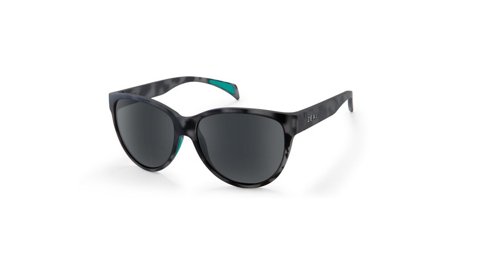 Zeal Optics Isabelle Sunglasses, Smoke Tortoise Frame, Ellume Dark Grey Lens, Polarized, 11313
