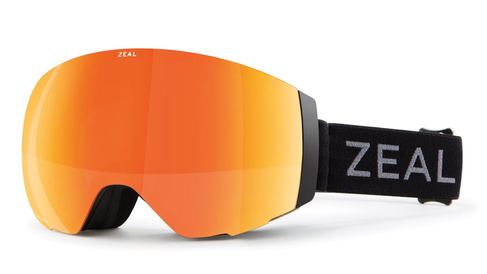 Zeal Optics Portal Goggle, Phoenix Mirror/Sky Blue Mirror Lens, Dark Night, Medium, 11495