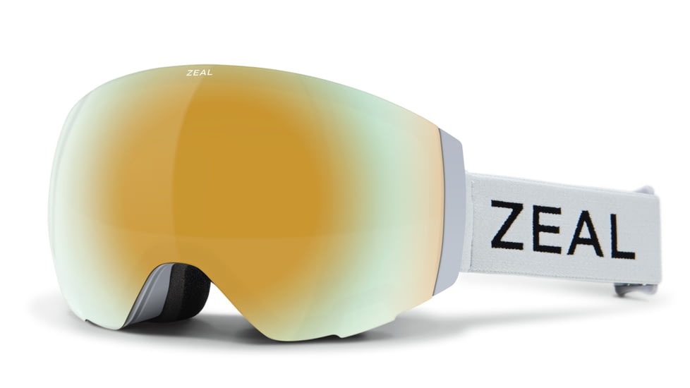 Zeal Optics Portal Goggles, Alchemy Mirror Lens, Fog Frame, Medium, 11918