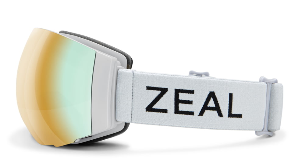 Zeal Optics Portal Goggles, Alchemy Mirror Lens, Fog Frame, Medium, 11918