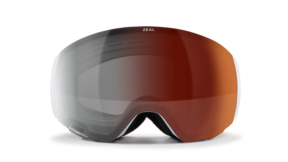 Zeal Optics Portal Goggles, Automatic/GB/Sky Blue Mirror Lens, Fog Frame, Medium, 11913