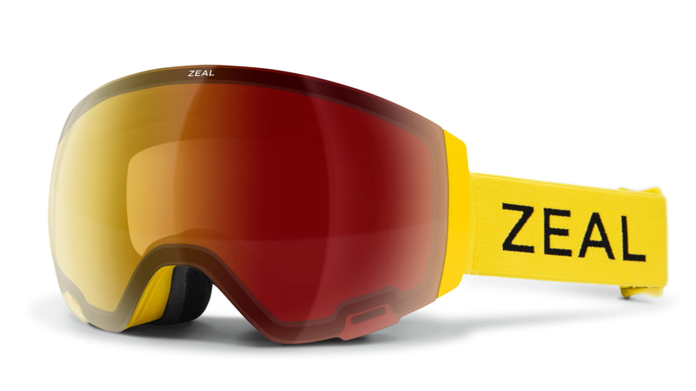 Zeal Optics Portal Goggles, Automatic Yellow-Base Polarized, Sunny Frame, Medium, 11911