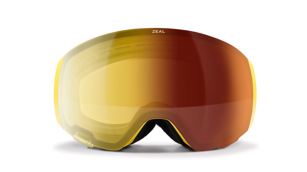 Zeal Optics Portal Goggles, Automatic Yellow-Base Polarized, Sunny Frame, Medium, 11911