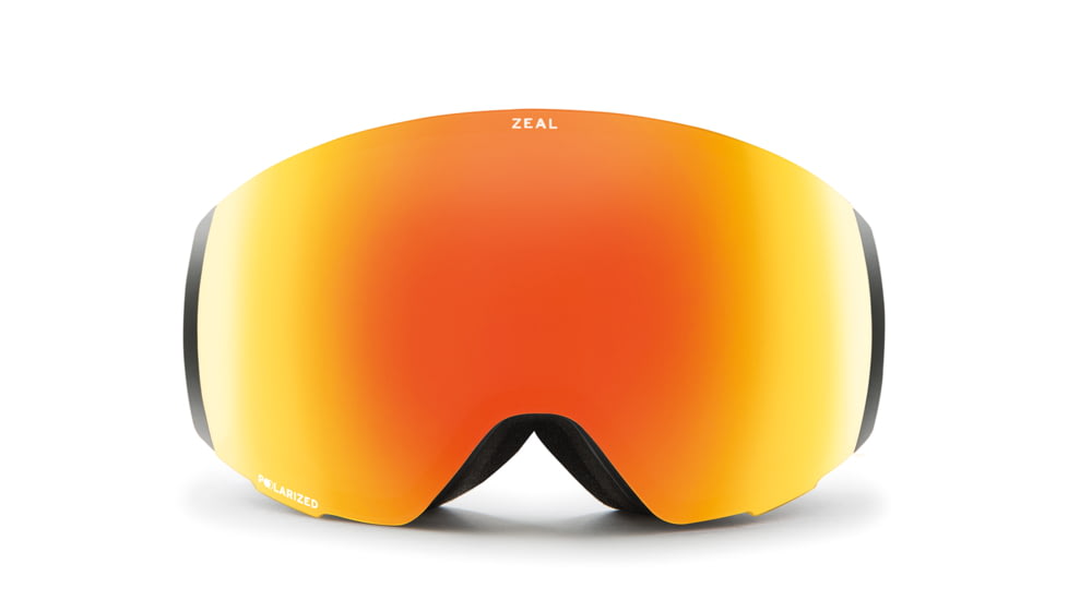Zeal Optics Portal Goggles, Dark Night Frame, Polarized Phoenix Mirror/Sky Blue Mirror Lens, Medium, 11378