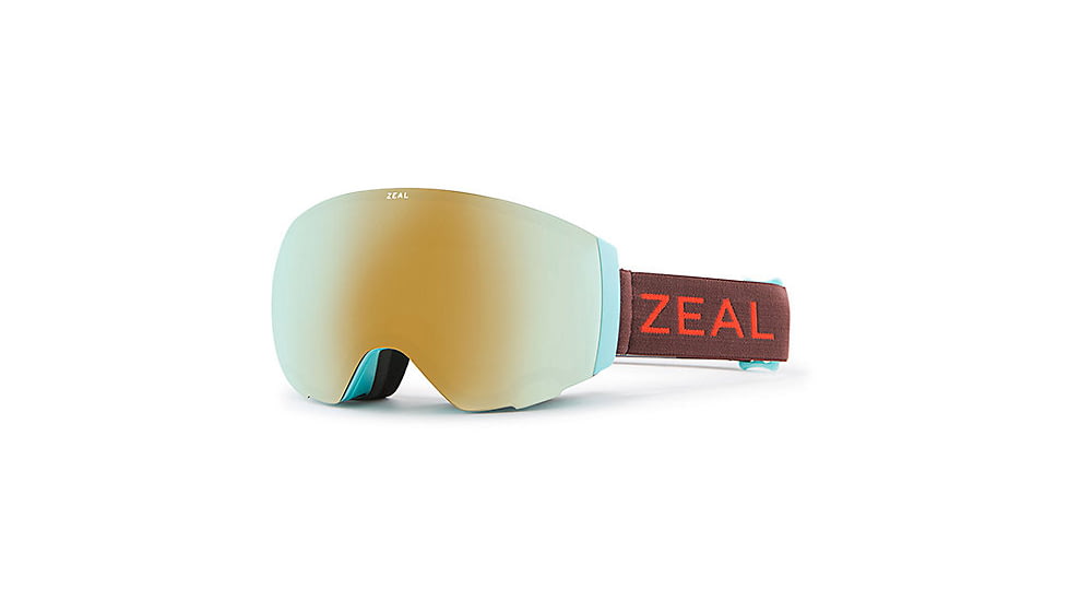 Zeal Optics Portal Goggles, Kaleidoscope Dream Frame, Alchemy Mirror/Sky Blue Mirror Lens, 11336