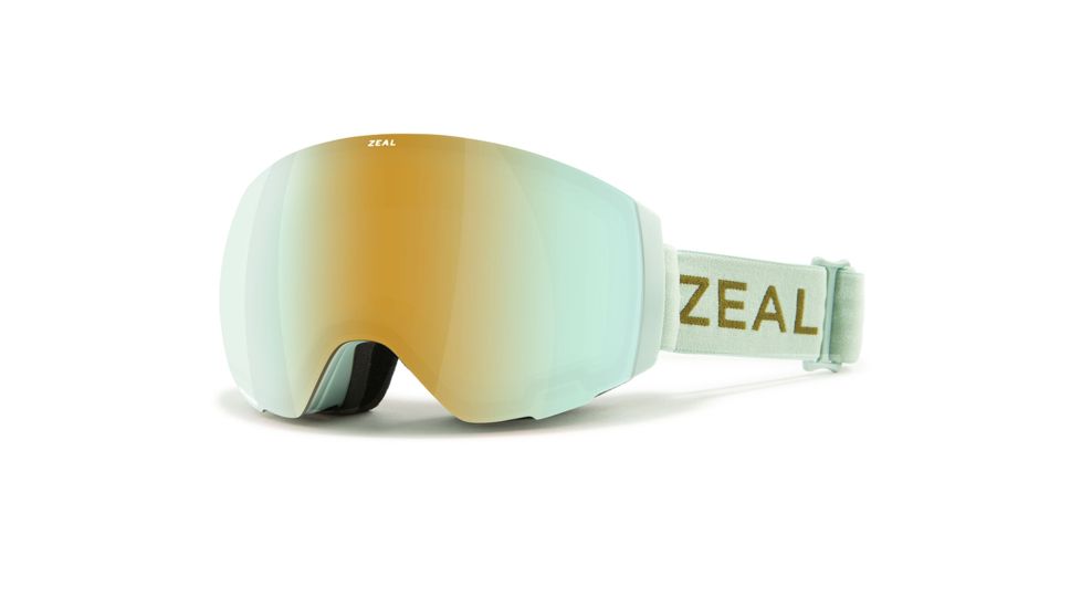 Zeal Optics Portal Goggles, Pistachio Frame, Alchemy Mirror w/ Sky Blue Mirror Lens, 11607
