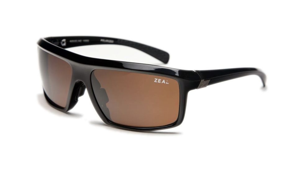 Zeal Optics Ridgeline Sunglasses-Black And Blue Woodgrain-Copper