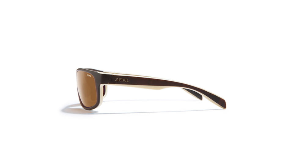 Zeal Optics Sable Polarized Sunglasses, Matte Brown Khaki 11437