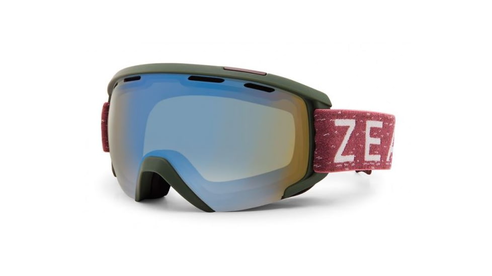 Zeal Optics Slate Goggles-Dispatch Green-Bluebird HT Polarized zop0056-Dispatch Green-Bluebird HT Polarized