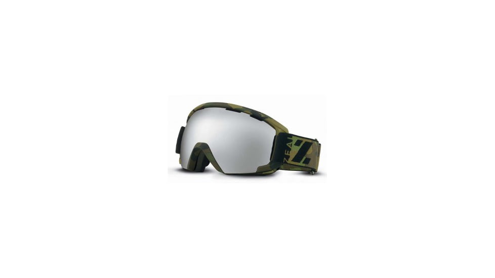 Zeal Optics Slate Goggles, Geronimo, Metal Mirror Lens 10465