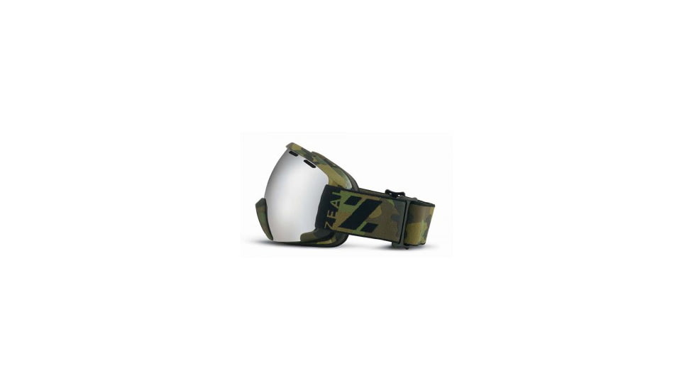 Zeal Optics Slate Goggles, Geronimo, Metal Mirror Lens 10465
