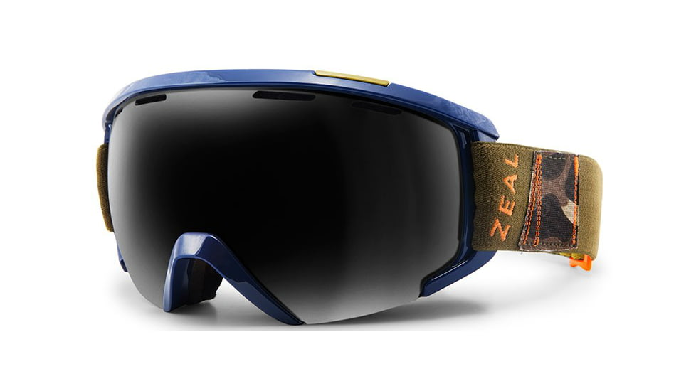Zeal Optics Slate Goggles-Meridian Blue-Dark Grey Polarized zop0056-Meridian Blue-Dark Grey Polarized