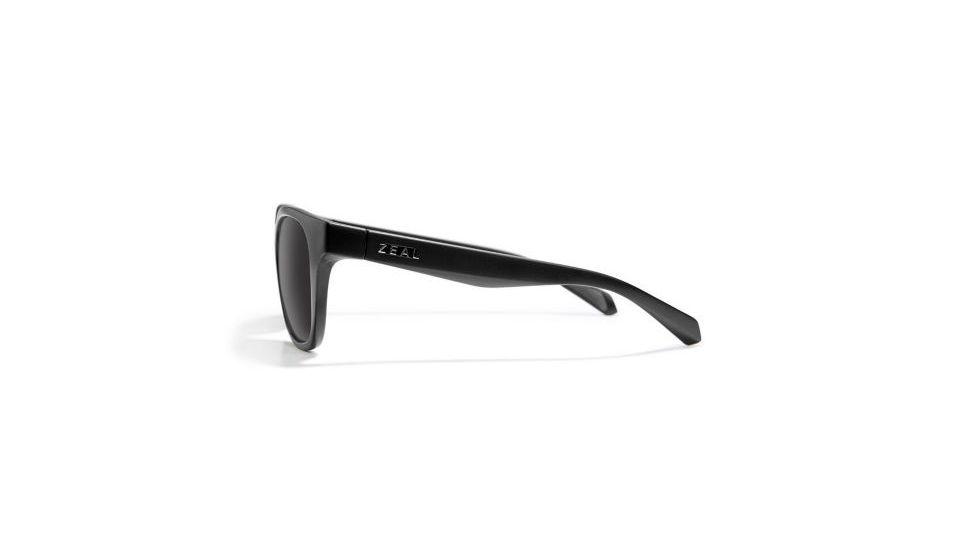 Zeal Optics Windsor Polarized Sunglasses, Matte Black 11476