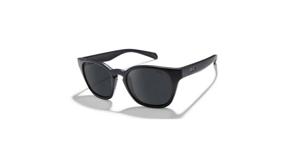 Zeal Optics Windsor Polarized Sunglasses, Matte Black 11476