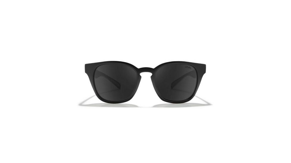Zeal Optics Windsor Polarized Sunglasses, Matte Black 11476