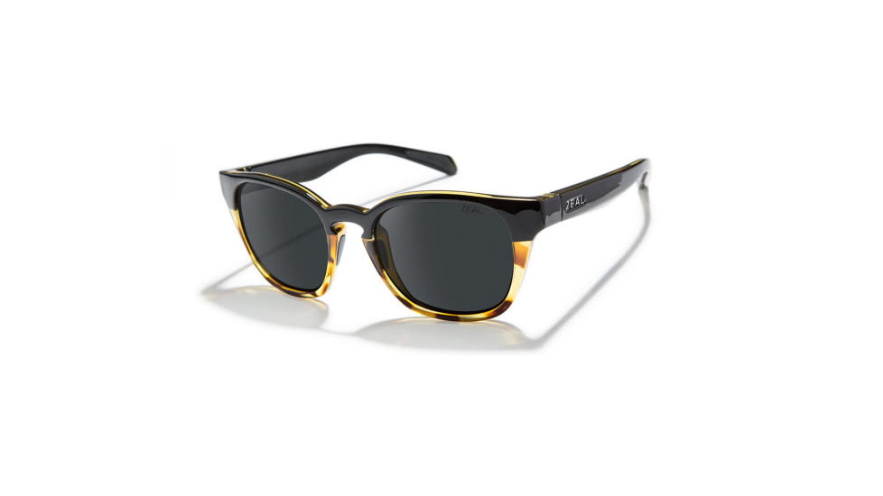 Zeal Optics Windsor Polarized Sunglasses, Black Tortoise 11477