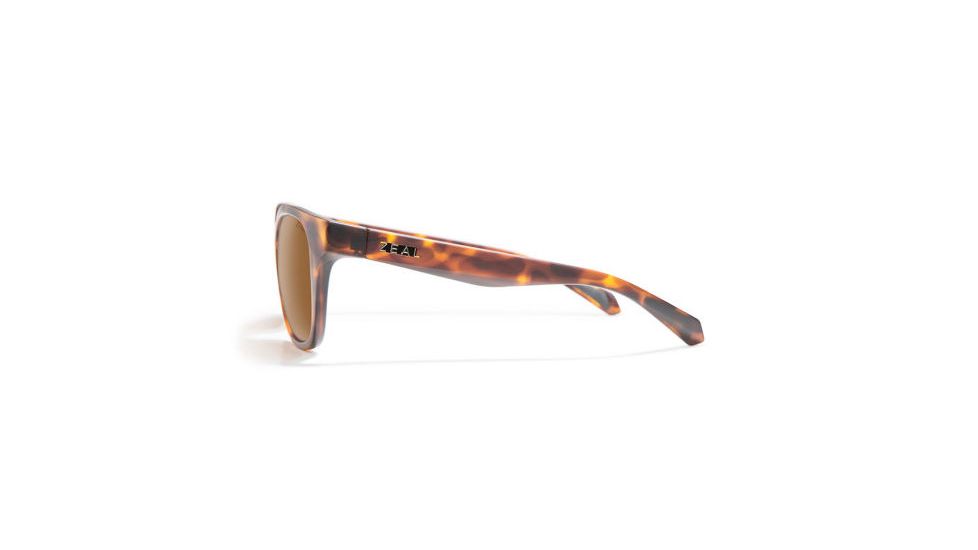 Zeal Optics Windsor Polarized Sunglasses, Matte Tortoise 11478