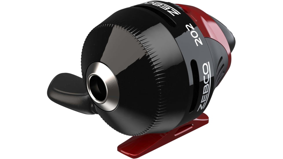 Zebco 202 Spincast Combo, TELE Size, 66 in, Black/Red, 202565TEL.FB4