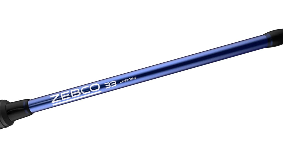 Zebco 33 Micro Customz 2 Piece Ml Triggerspin Combo 4lb, Blue, 5ft, 0014-3949-BLUE