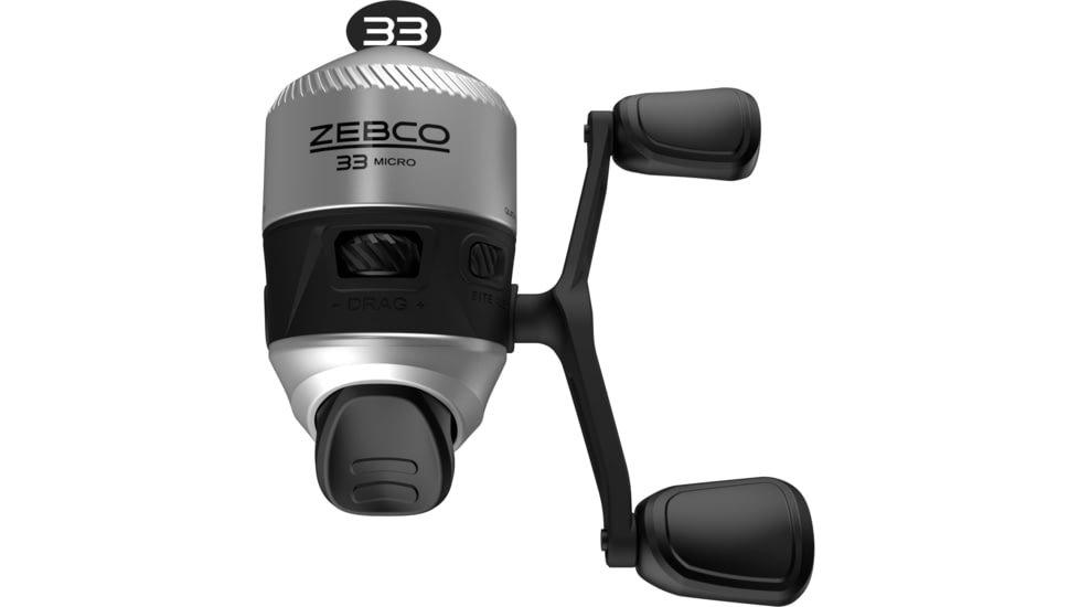 Zebco 33 Micro Spincast Reel, Clam Pack, 4lb, 33MCN.CP3
