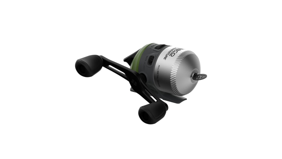 Zebco 33 Micro Adventure Spincast Reel and Rod Combo, 36in Telescopic Rod, Ultra-Light, Moderate, Solid Fiberglass Tip, Micro 33 Reel, Silver/Green, 33MCN3ULTEL.FB4