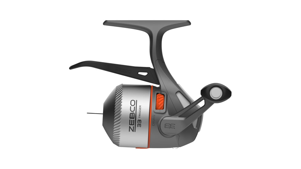 Zebco 33 Micro Adventure Trigger Spincast Reel and Rod Combo, 36in Telescopic Rod, Ultra-Light, Moderate, Solid Fiberglass Tip, Micro 33 Reel, Silver/Green, 33MTN3ULTEL.FB4