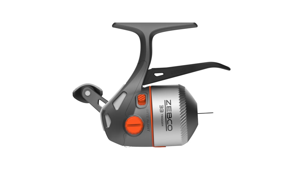 Zebco 33 Micro Adventure Trigger Spincast Reel and Rod Combo, 36in Telescopic Rod, Ultra-Light, Moderate, Solid Fiberglass Tip, Micro 33 Reel, Silver/Green, 33MTN3ULTEL.FB4