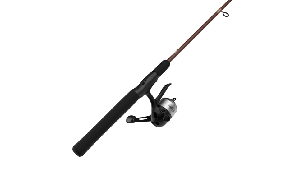 Zebco 33 Micro Trigger Spincast Reel and Rod Combo, 6ft 6in 2-PC Telescopic Rod, Ultra-Lt, Mod, SZ 10 Reel, 4.3-1 Ratio, 30-PC Trout Magnet Tackle, Silver, 33MTTM662UL.FB4