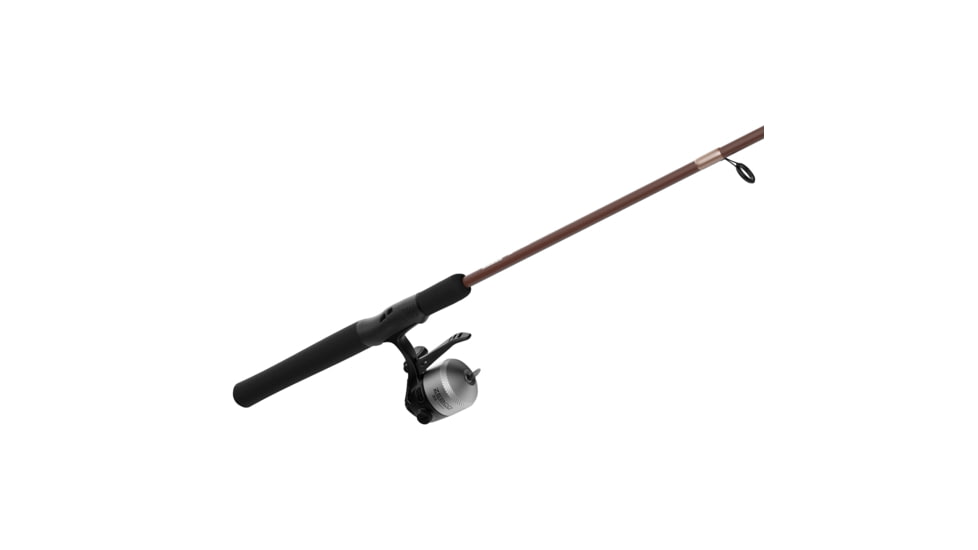 Zebco 33 Micro Trigger Spincast Reel and Rod Combo, 6ft 6in 2-PC Telescopic Rod, Ultra-Lt, Mod, SZ 10 Reel, 4.3-1 Ratio, 30-PC Trout Magnet Tackle, Silver, 33MTTM662UL.FB4