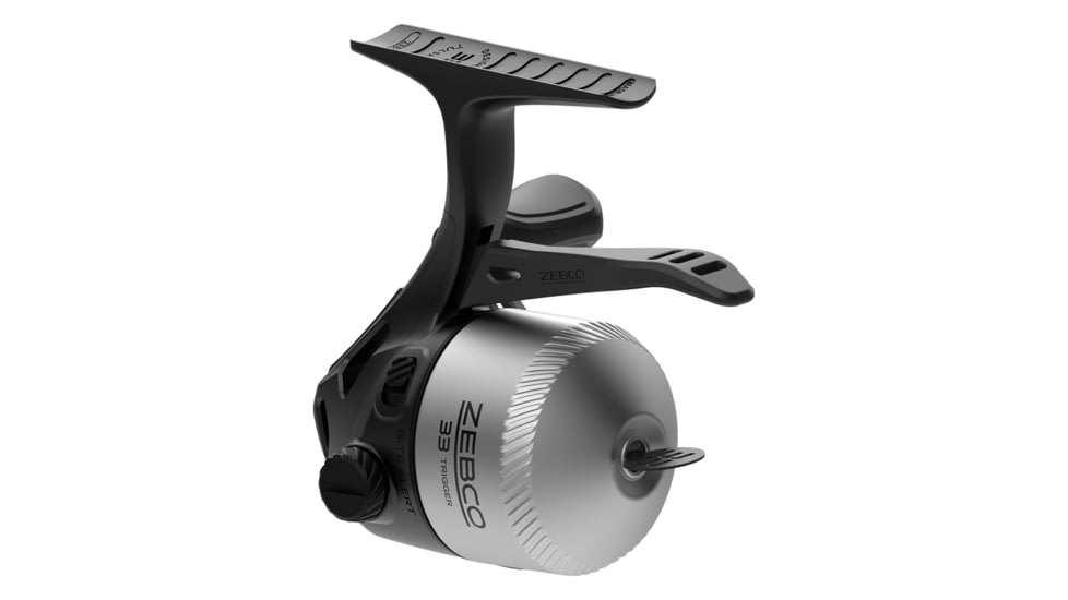 Zebco 33 Micro Trigger Spincast Reel and Rod Combo, 6ft 6in 2-PC Telescopic Rod, Ultra-Lt, Mod, SZ 10 Reel, 4.3-1 Ratio, 30-PC Trout Magnet Tackle, Silver, 33MTTM662UL.FB4