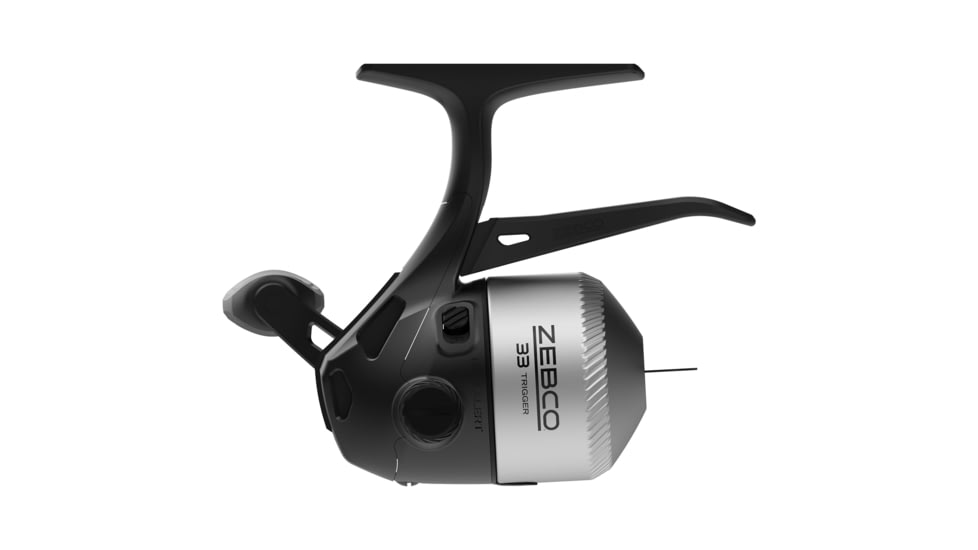 Zebco 33 Micro Trigger Spincast Reel and Rod Combo, 6ft 6in 2-PC Telescopic Rod, Ultra-Lt, Mod, SZ 10 Reel, 4.3-1 Ratio, 30-PC Trout Magnet Tackle, Silver, 33MTTM662UL.FB4